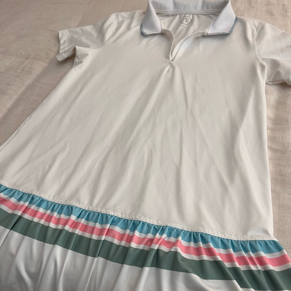 Addison Bay Active Dress with Ruffled Skirt for Golf/Tennis